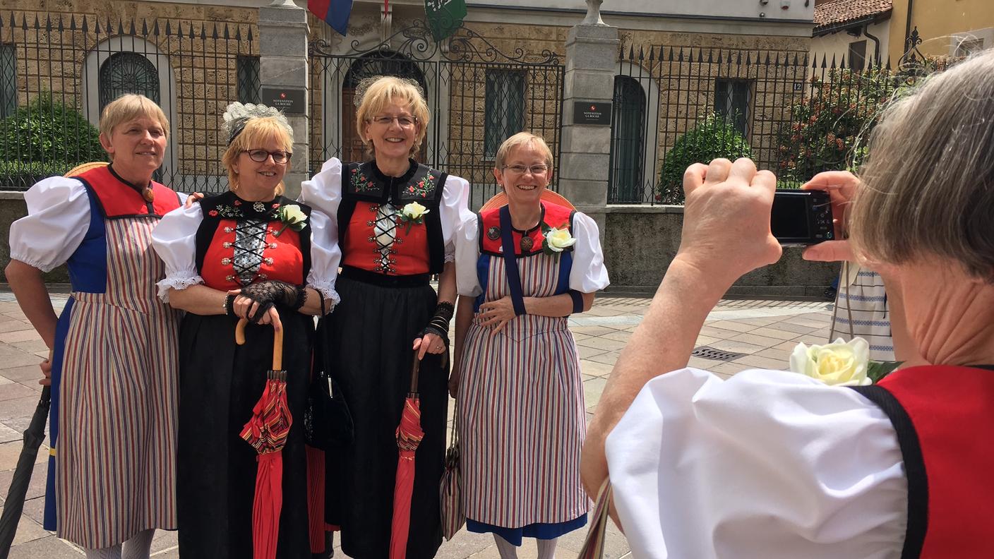 La tradizionale foto ricordo