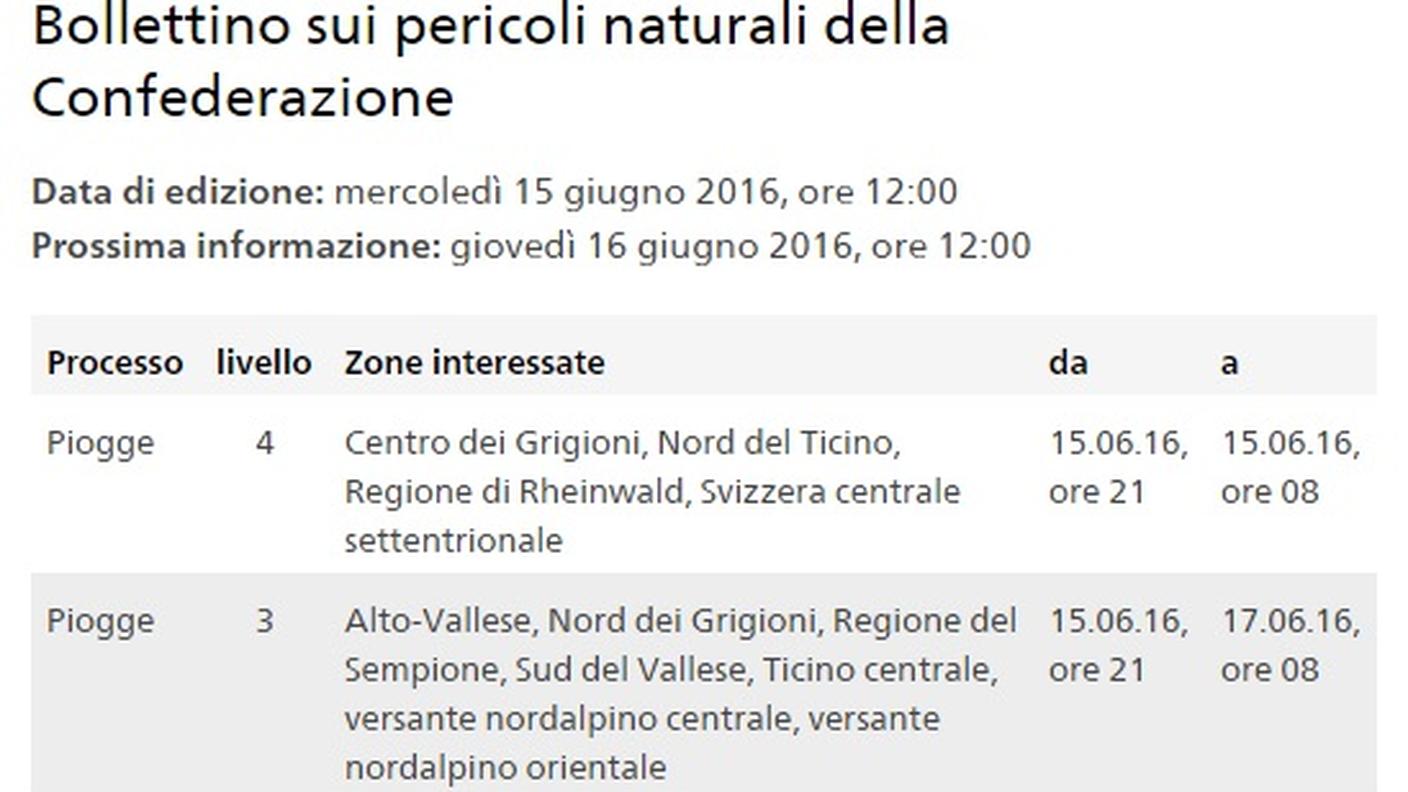 Le regioni maggiormente esposte (clicca sull'immagine per ingrandirla)