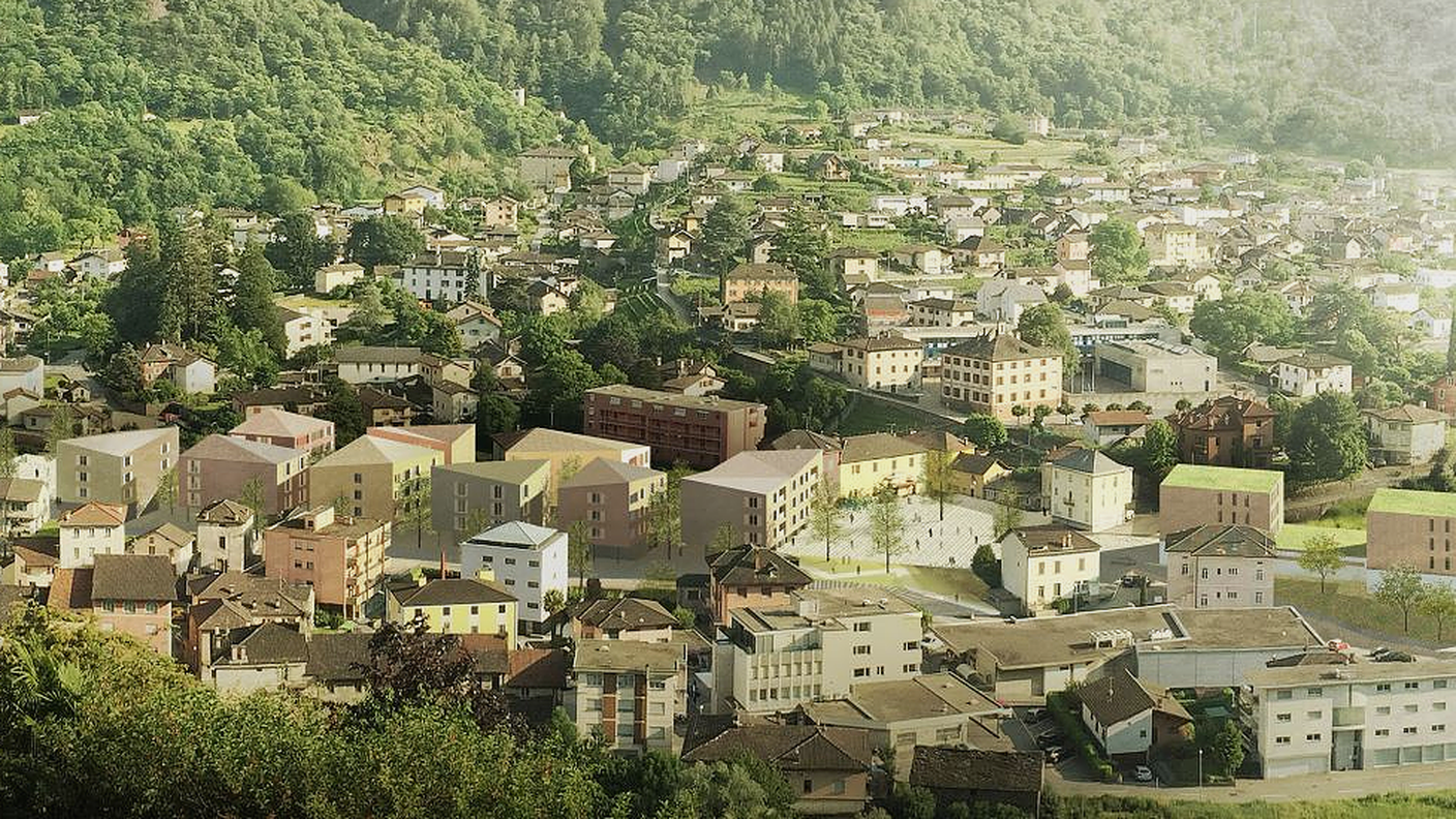 Il nuovo ambiente urbano previsto dal progetto Roveredo Viva