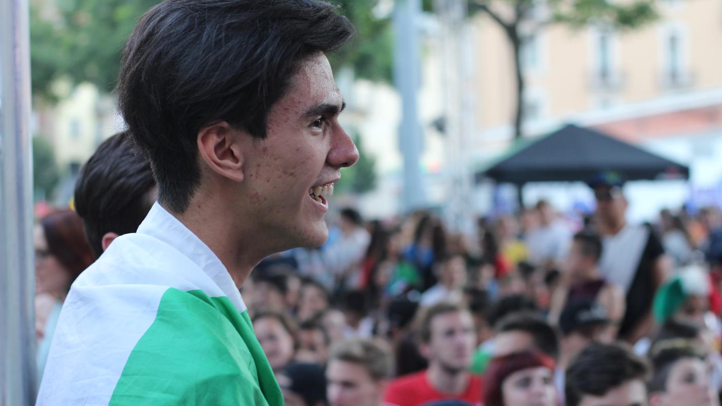 Sorrisi durante il match