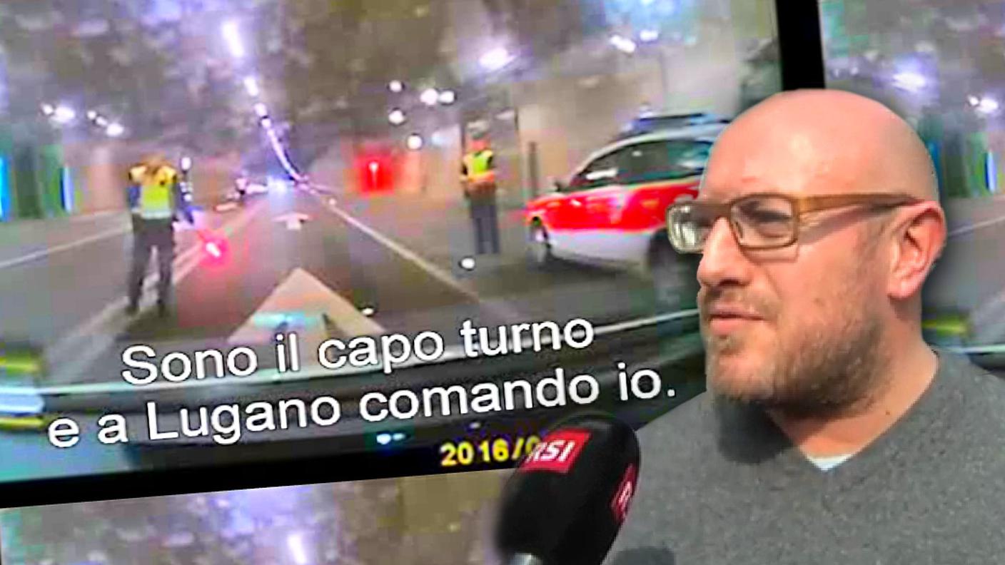Sergio Lanzotti, il tassista milanese maltrattato da un agente di Lugano