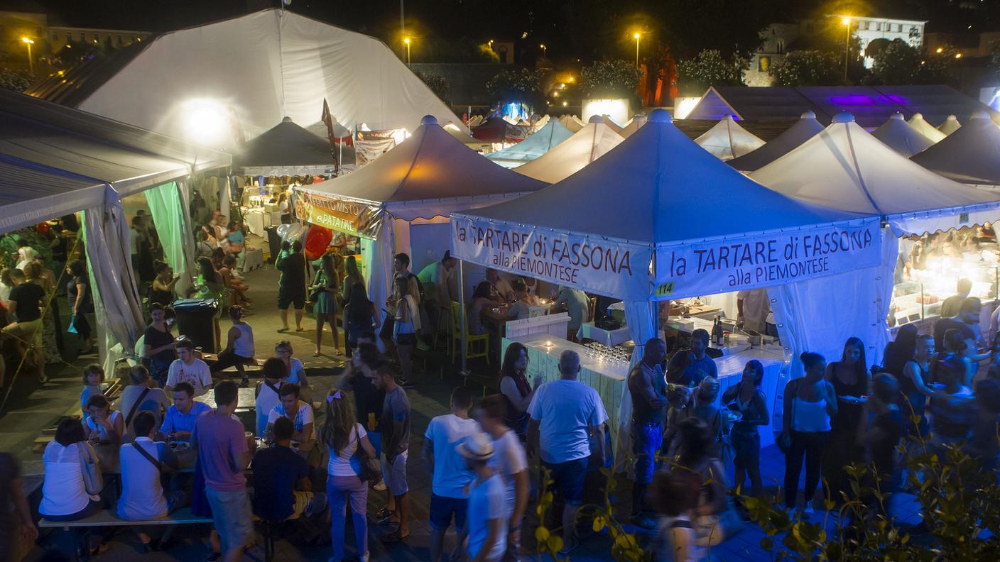 Un'immagine del villaggio 2015 del Festival del film Locarno