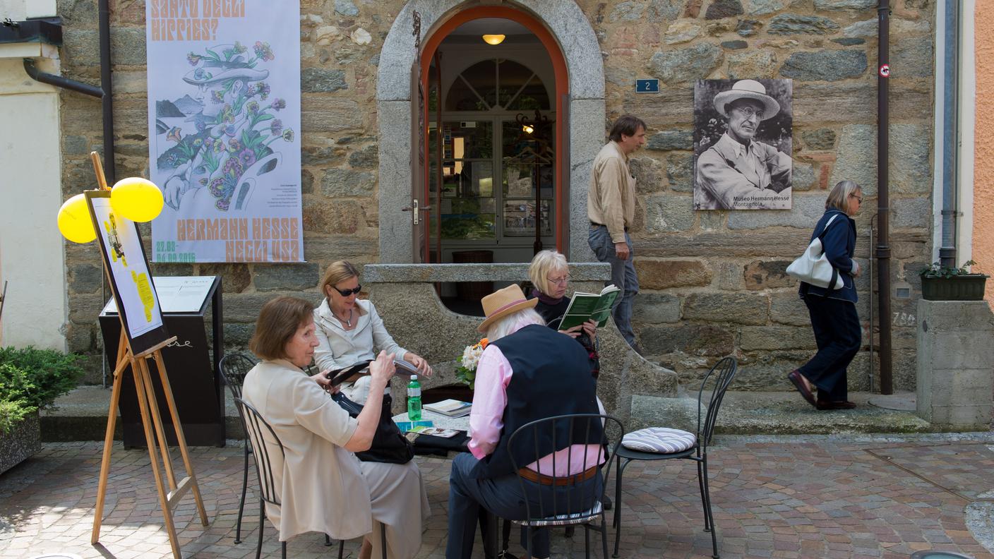 Visitatori al Museo dedicato al grande scrittore