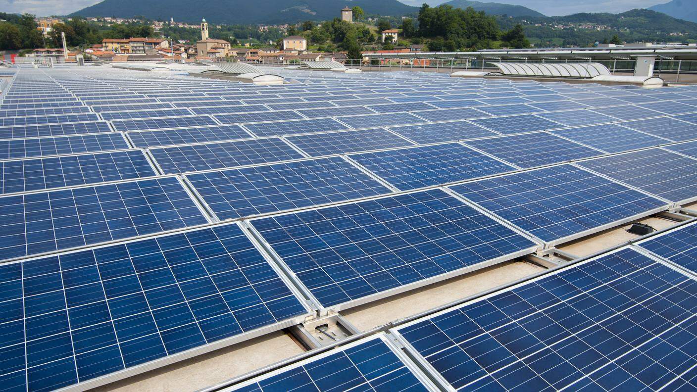 Pannelli solari per la produzione di elettricità