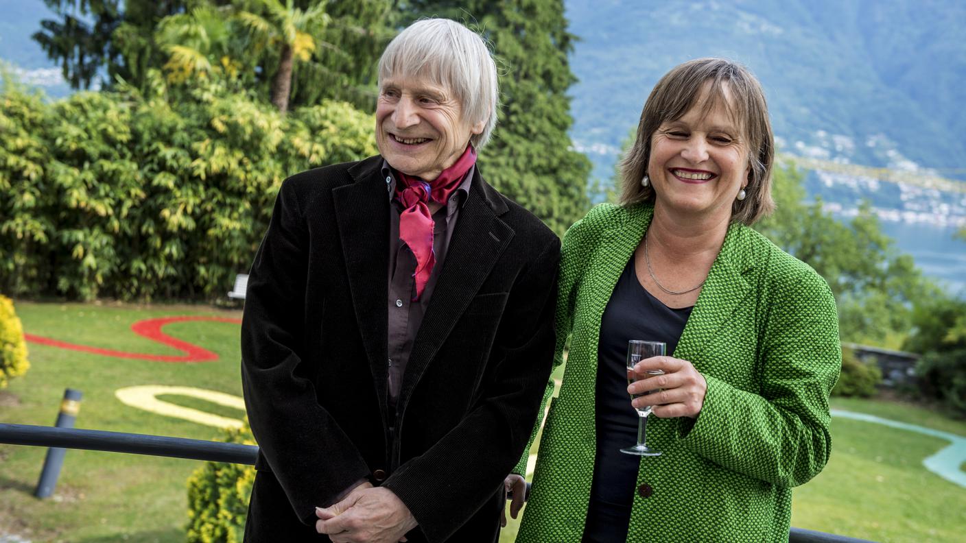 Dimitri con Gardi Hutter