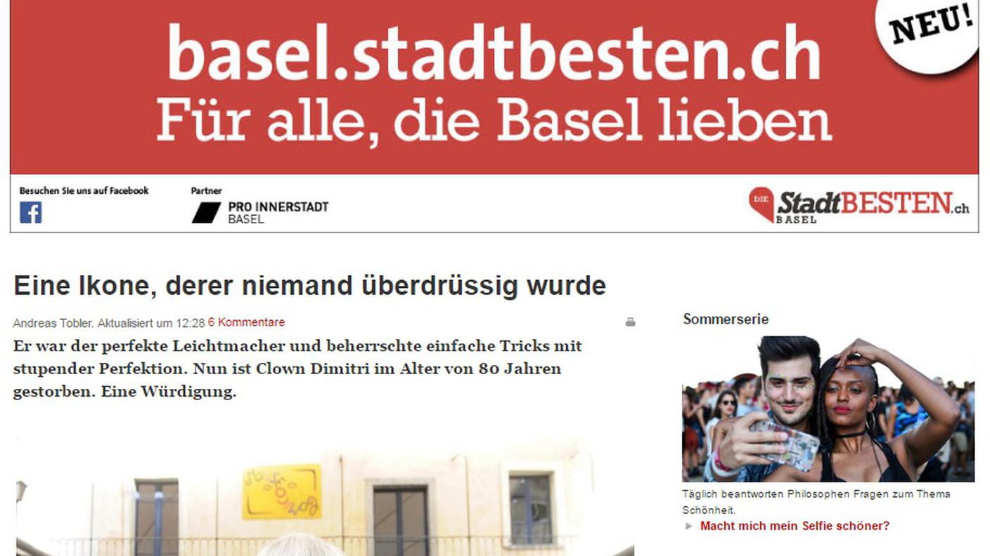 Basler Zeitung (clicca sull'immagine per ingrandirla)