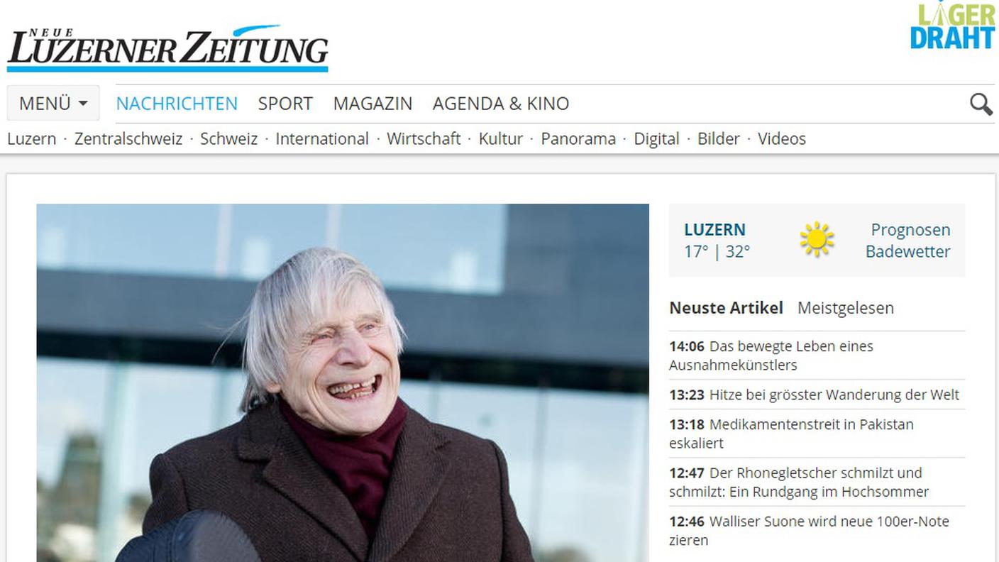 Neue Luzerner Zeitung (clicca sull'immagine per ingrandirla)