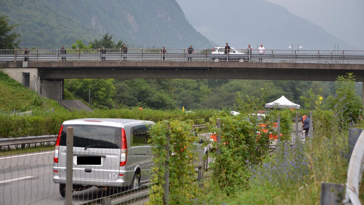 L'autostrada è rimasta chiusa per diverse ore