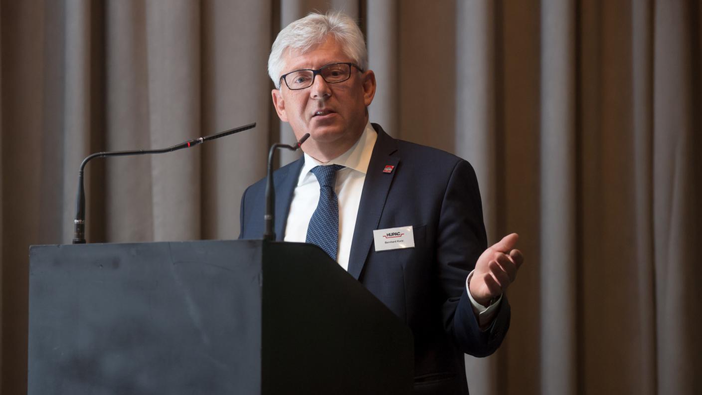Il direttore di Hupac Bernhard Kunz