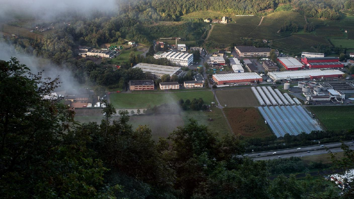 Il centro è previsto nella zona industriale del quartiere di Mendrisio