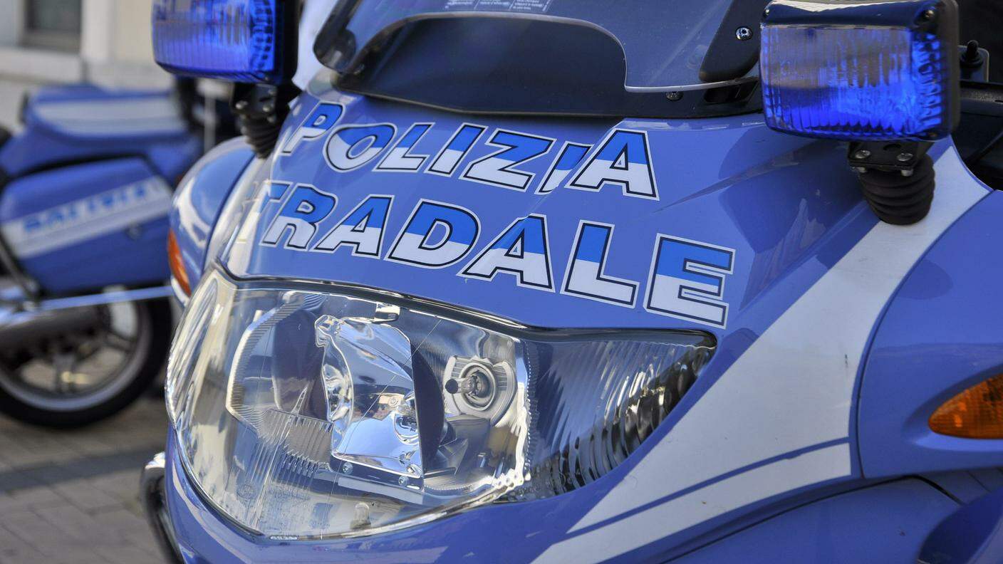 Grande la sorpresa per la polizia italiana in autostrada