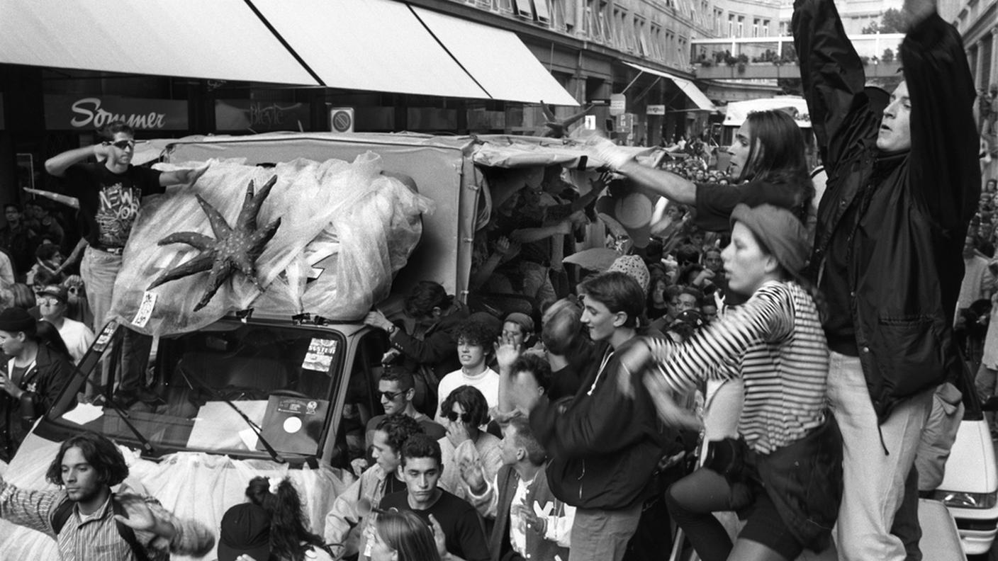 Era un altro secolo: la prima Street Parade nel 1992