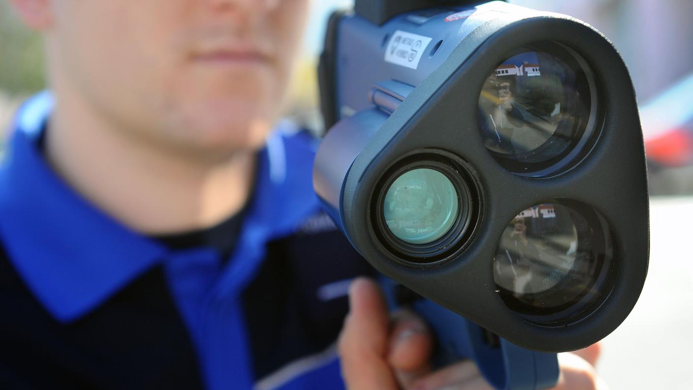 Il radar ha registrato una velocità quasi doppia rispetto al limite