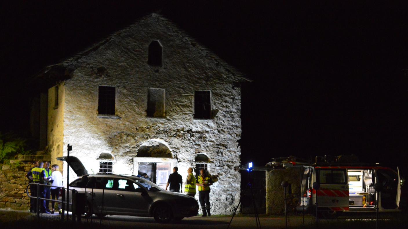 Il luogo dell'incidente mortale in Valle di Blenio