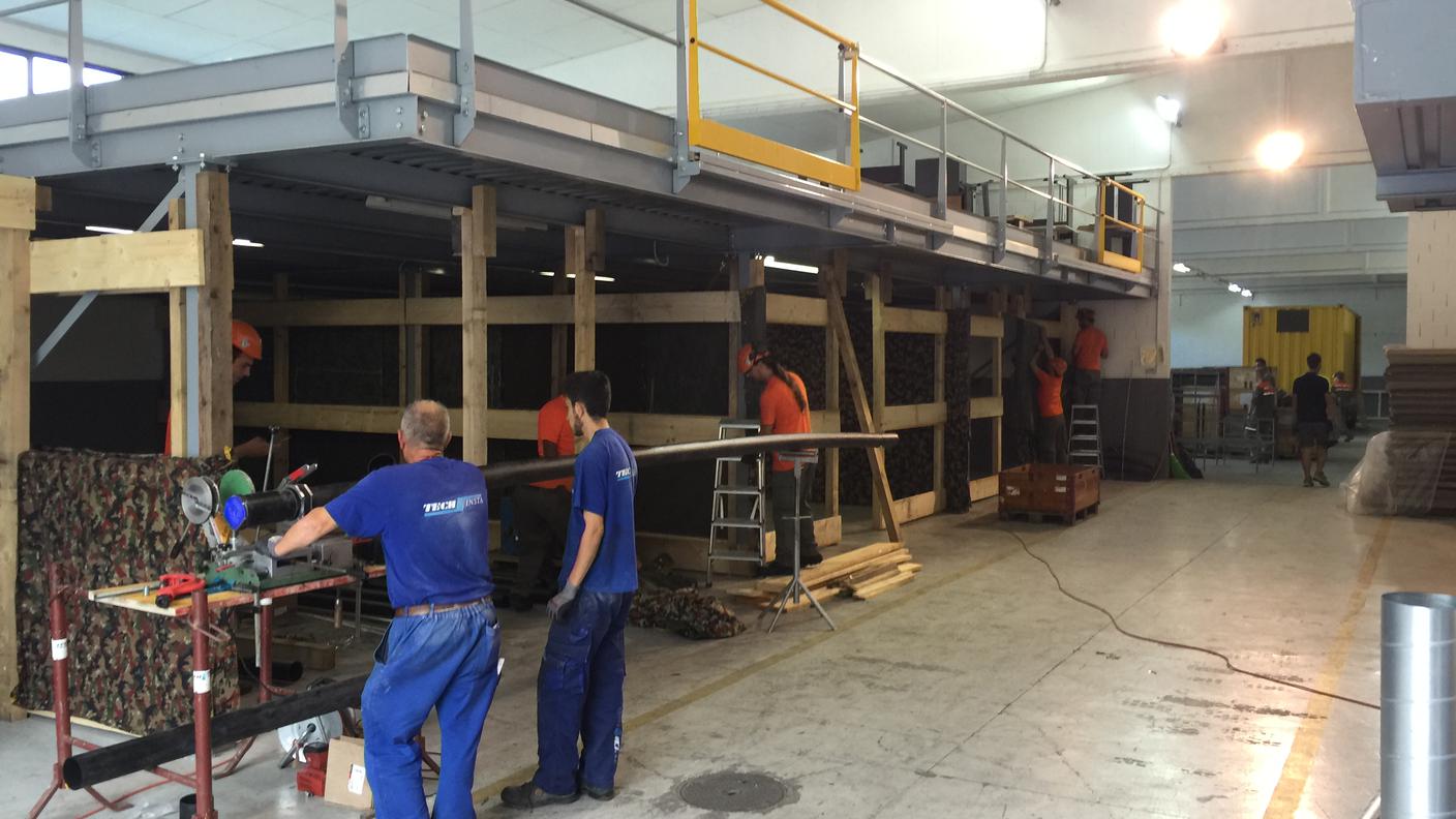 Lavori in dirittura d'arrivo a Rancate