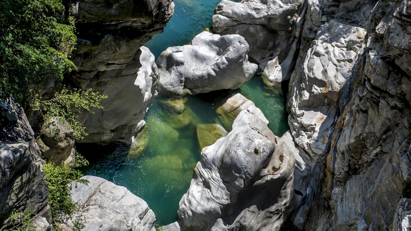 Le rocce di Ponte Brolla
