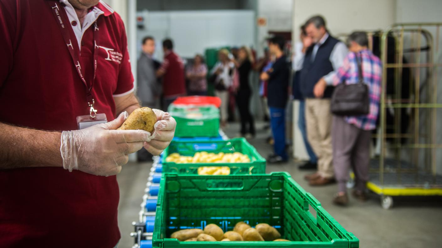 Volontari al lavoro nella sede di Cadenazzo