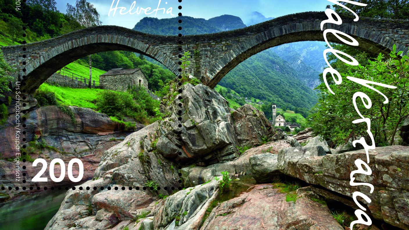  La Valle Verzasca sui francobolli