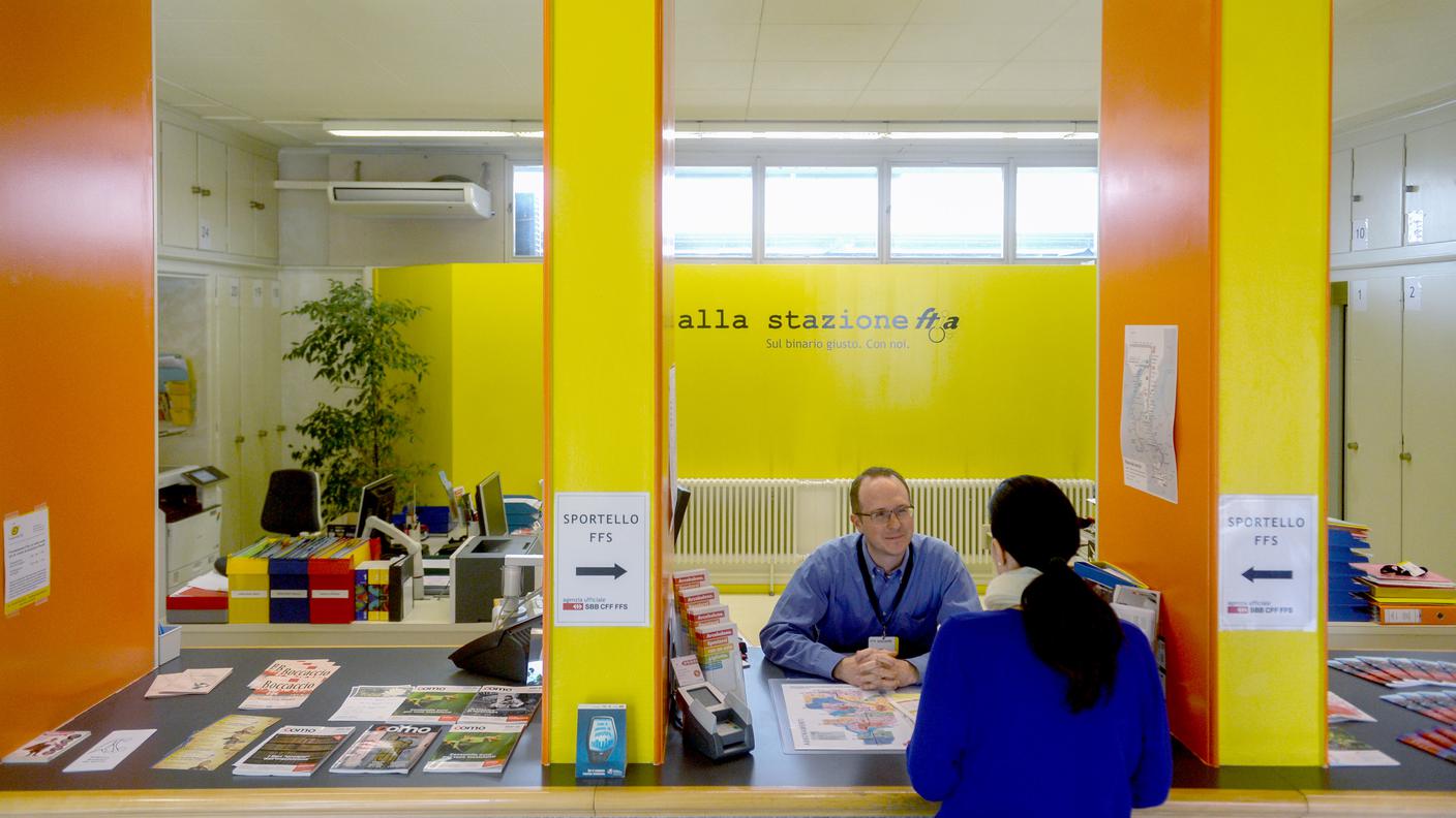 Il responsabile dello sportello 'Alla stazione', Nicola Leoni