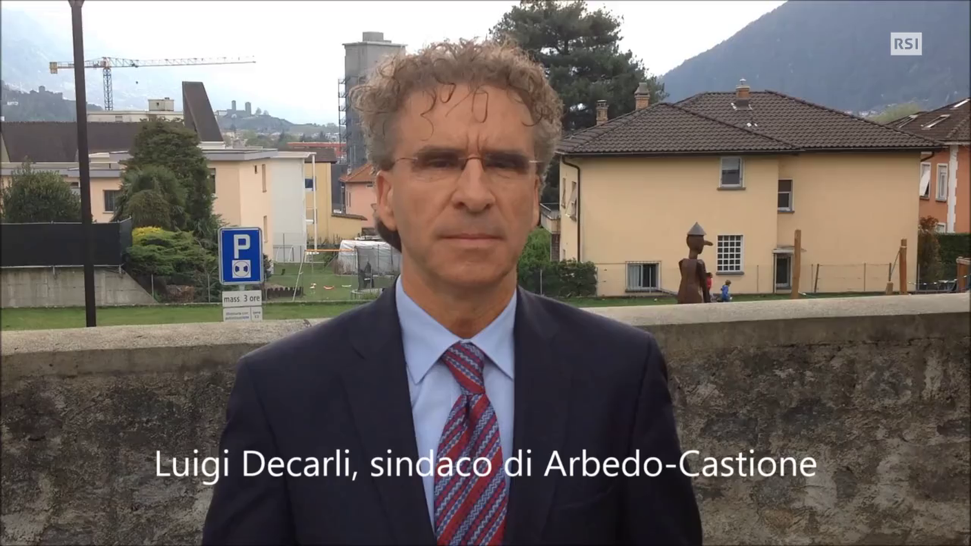 Luigi Decarli, sindaco di Arbedo-Castione, intervistato da Stefano Wingeyer