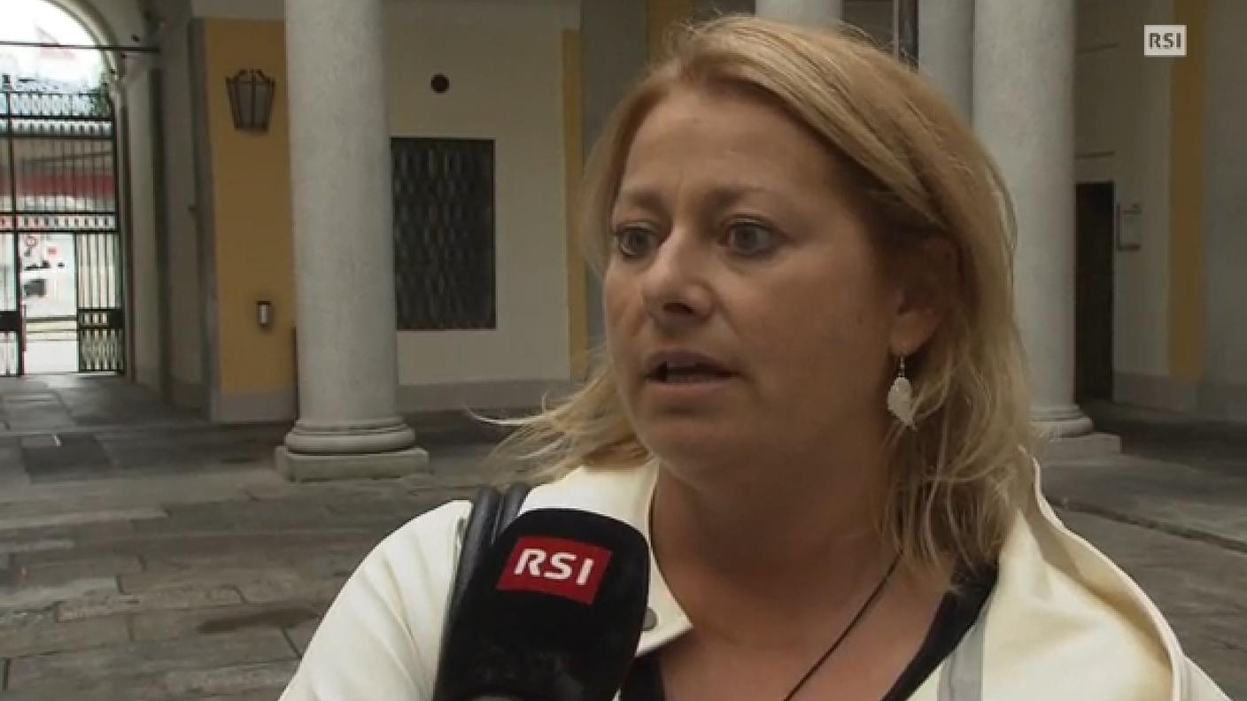 La presidente della sezione di Lugano del PLR, Giovanna Viscardi