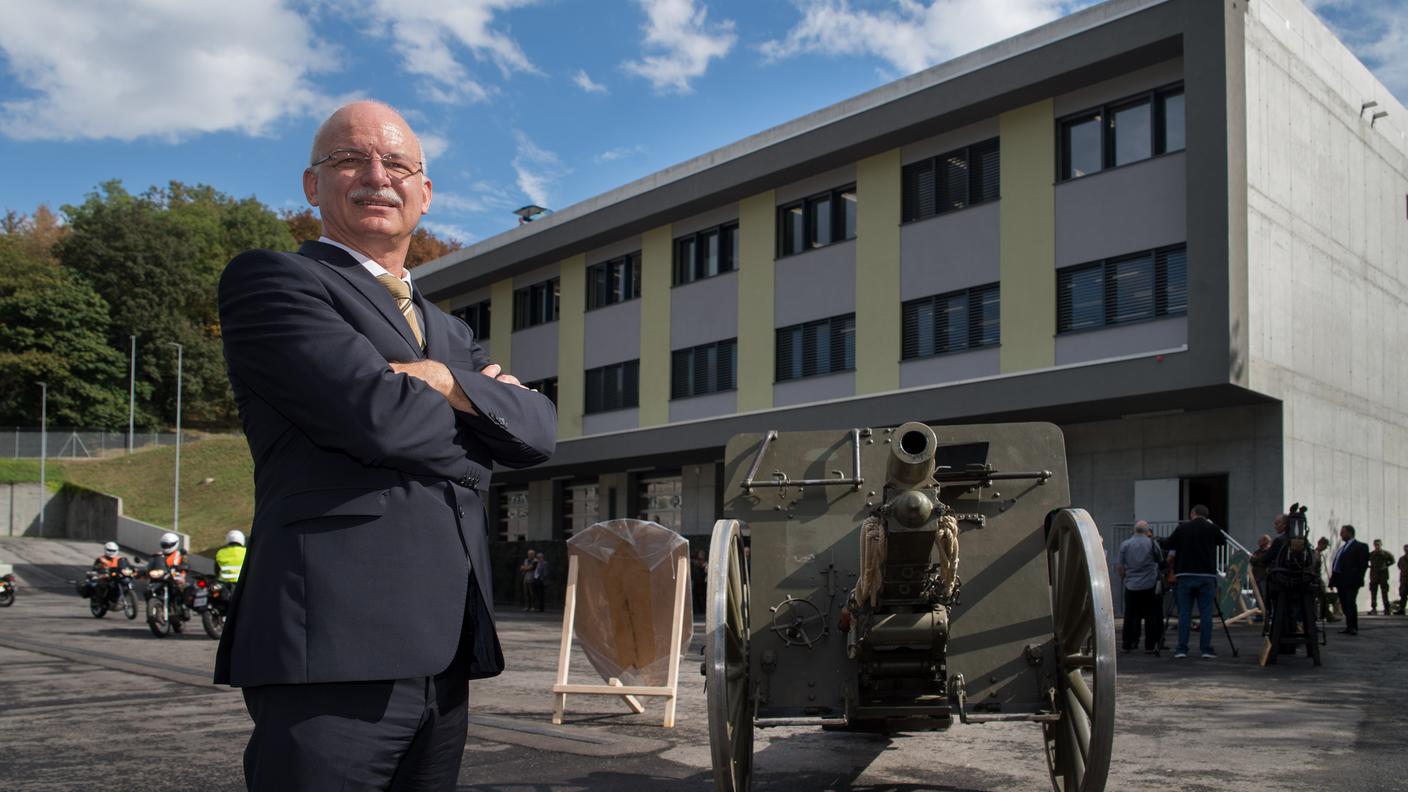 Fulvio Chinotti, direttore del Centro logistico dell'esercito