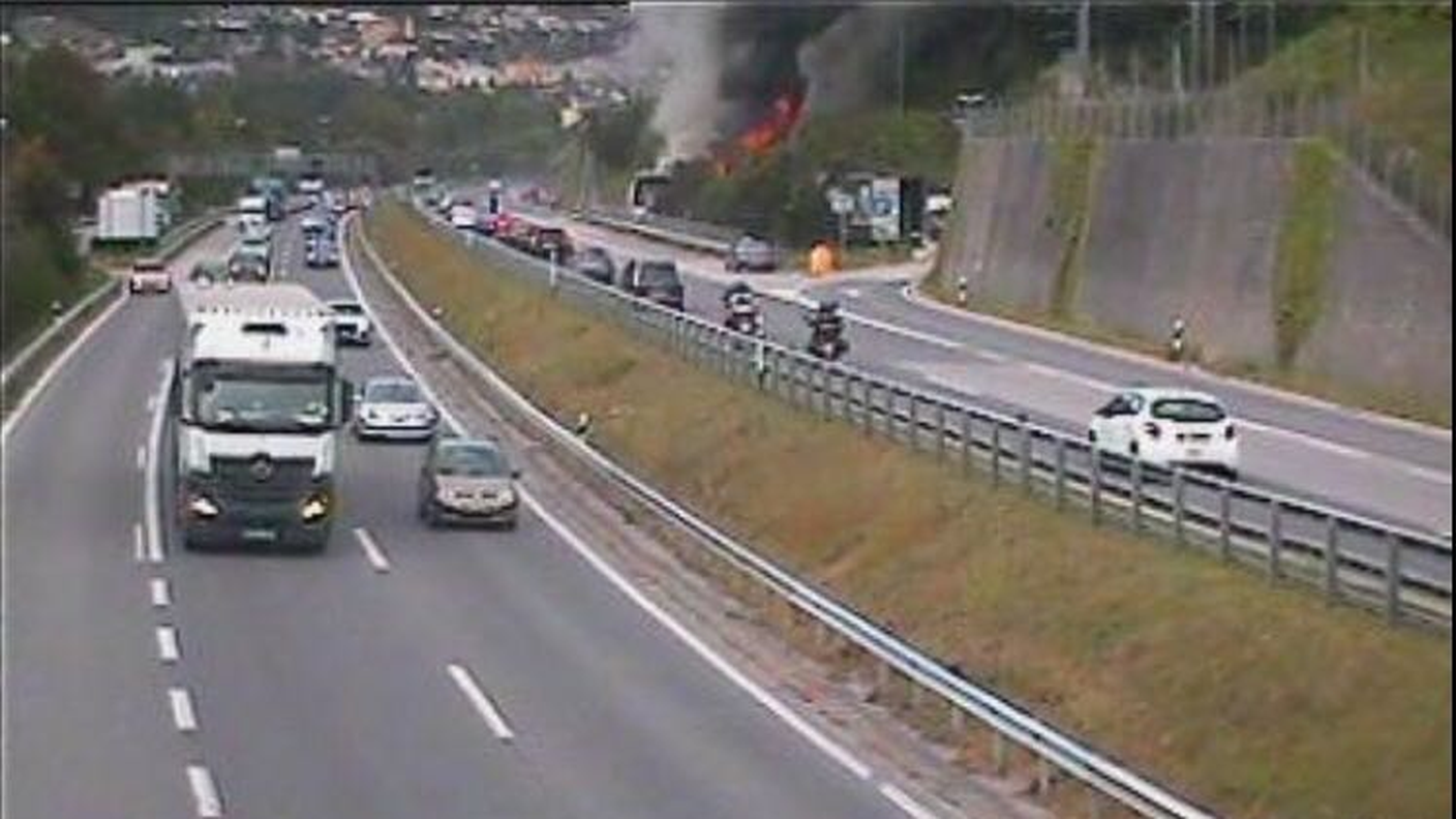 Le prime immagini catturate dalle telecamere sull'A2