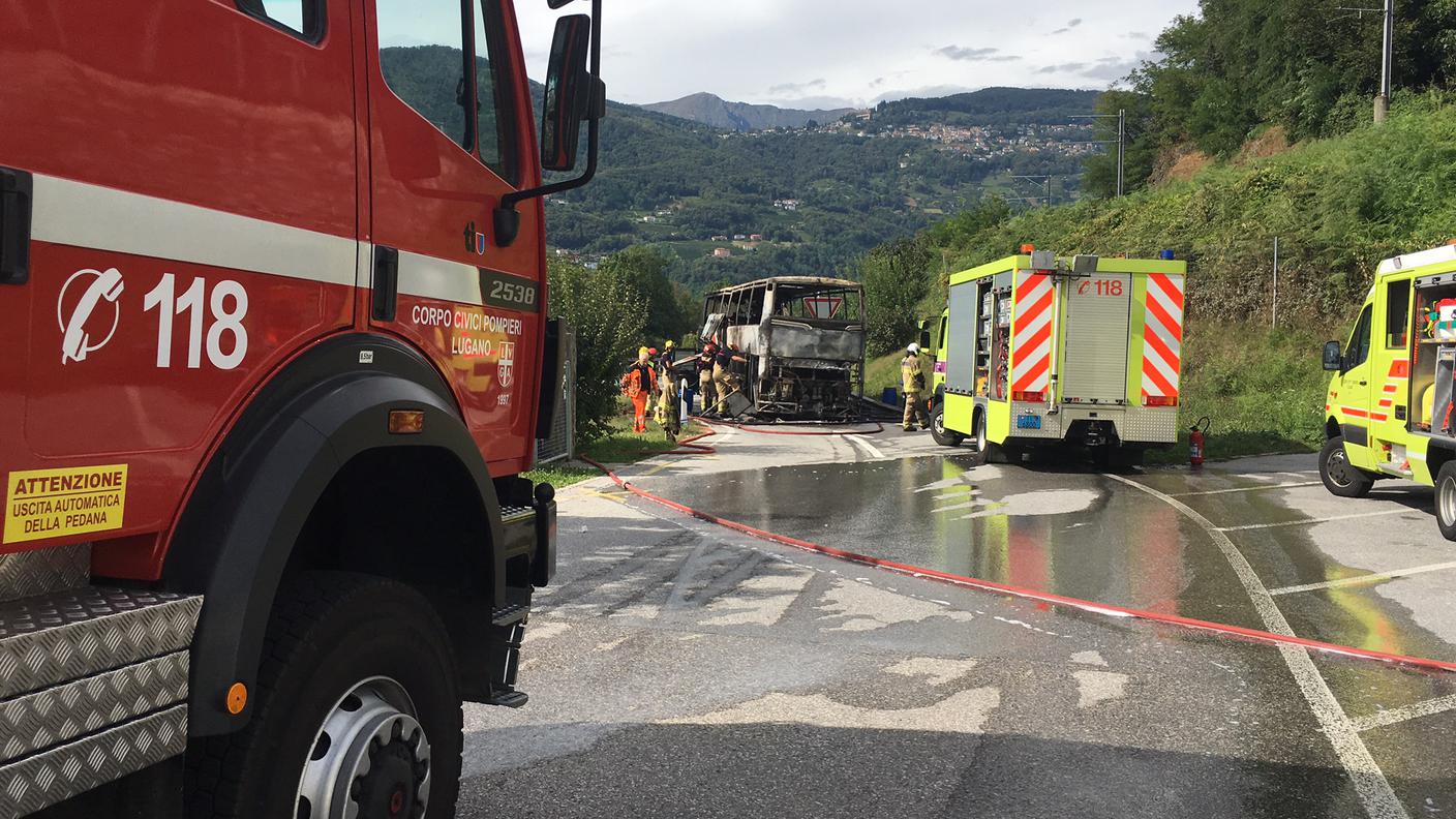 È stato necessario l'intervento di 20 uomini con sei veicoli