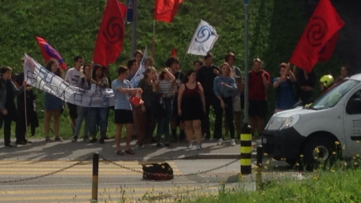 Studenti in strada