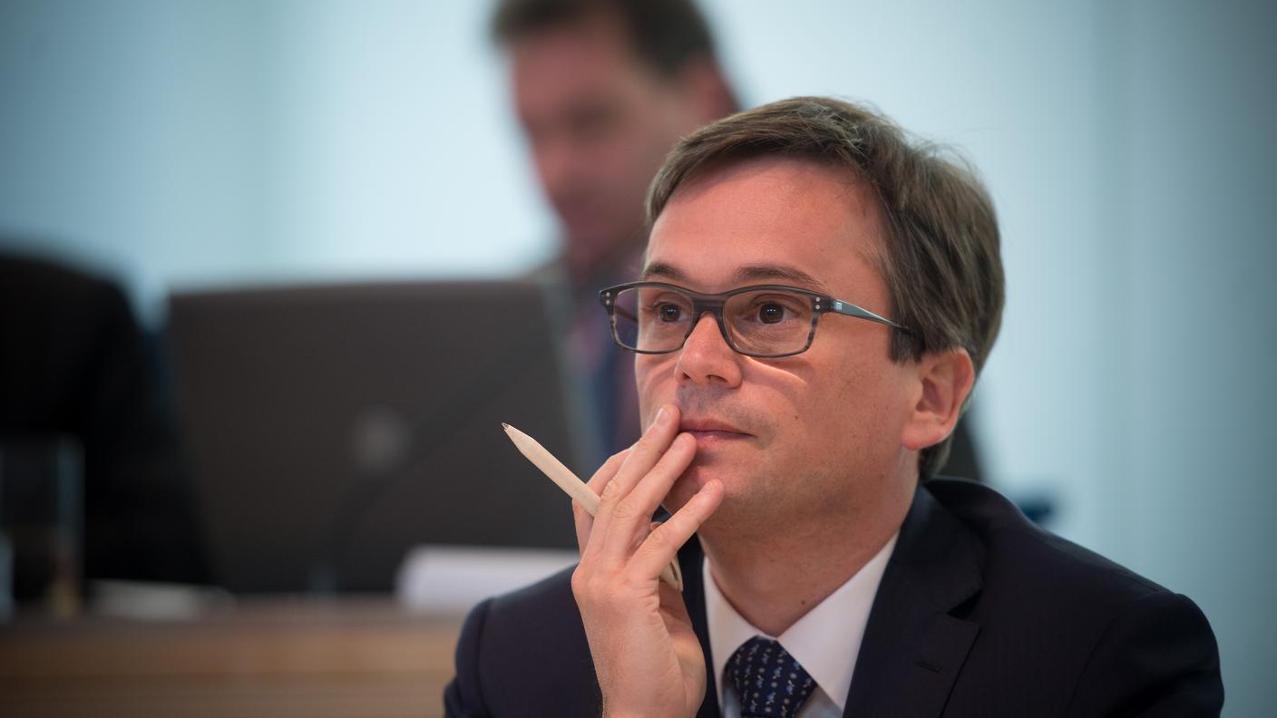 Christian Vitta, responsabile del Dipartimento delle finanze e dell'economia
