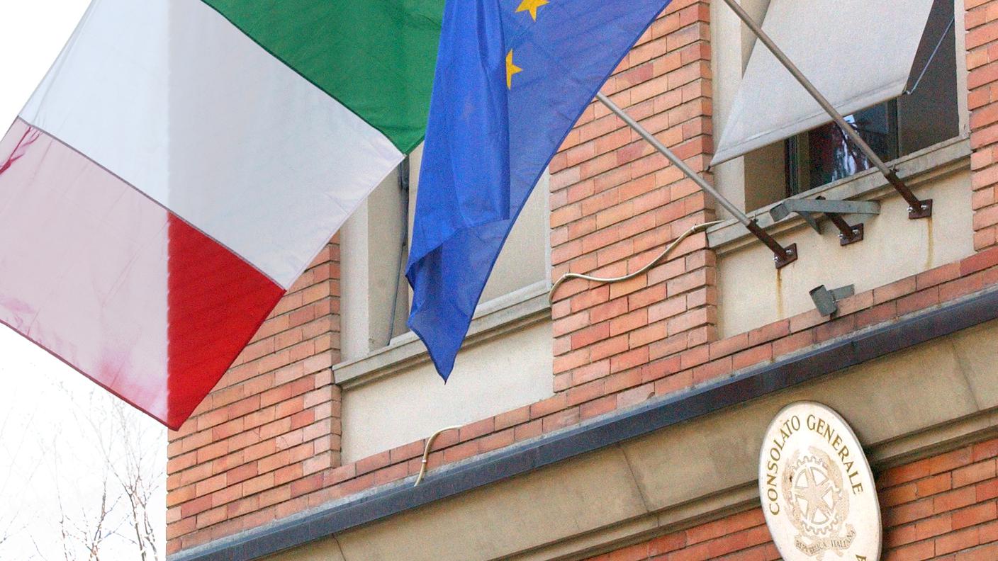 La sede del Consolato d'Italia a Lugano