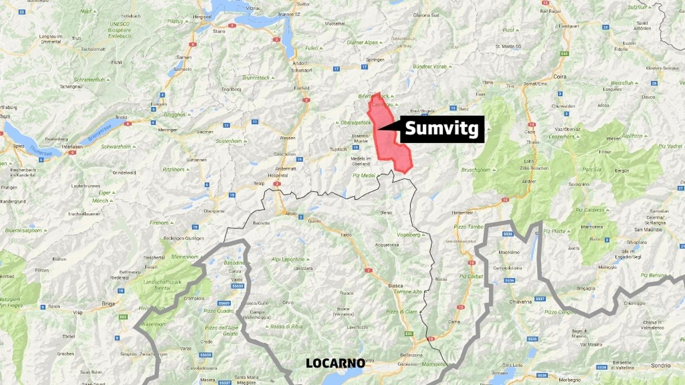 La località del ritrovamento