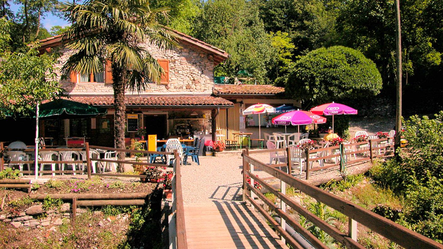 Il campeggio TCS di Meride