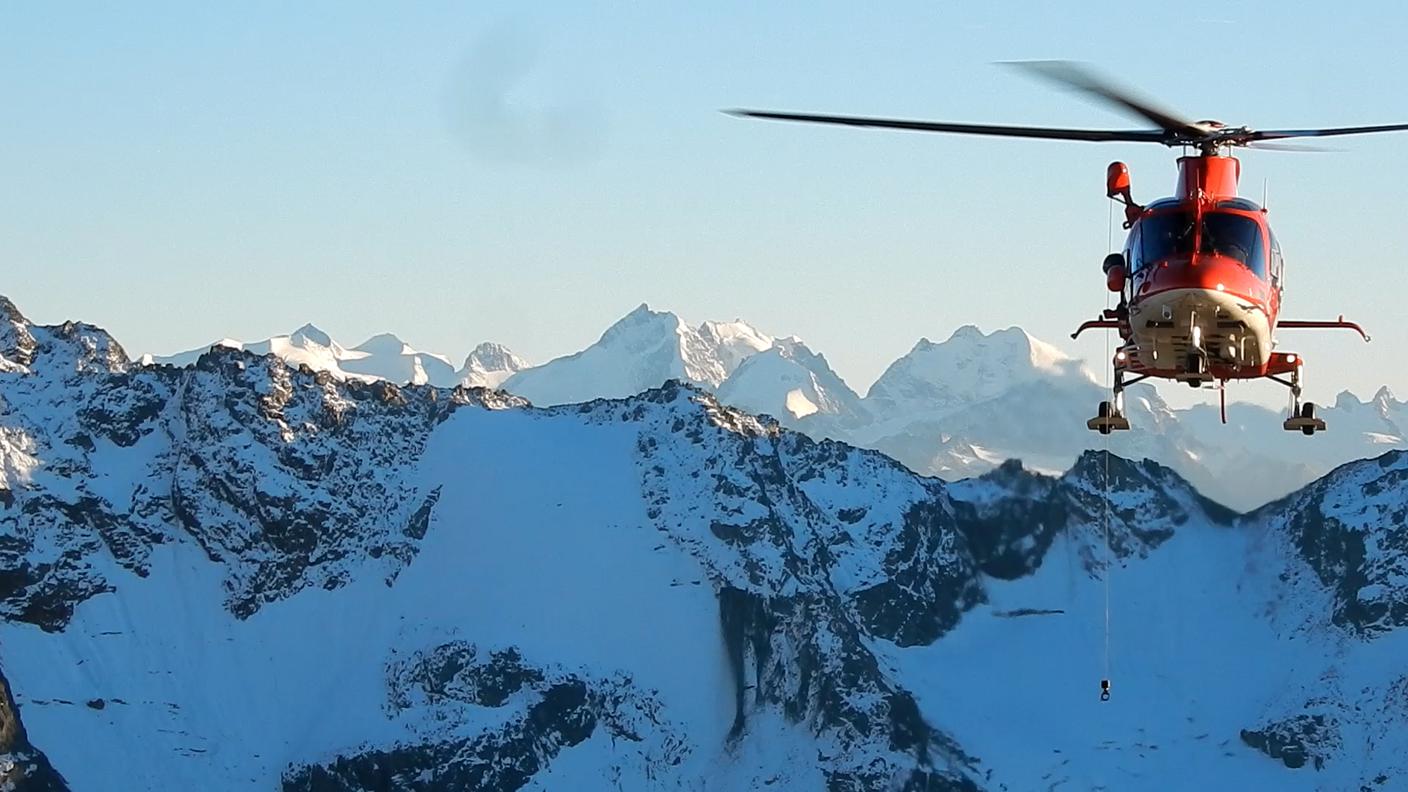 La vittima è stata soccorsa in Bassa Engadina, a più di 3'000 metri di quota