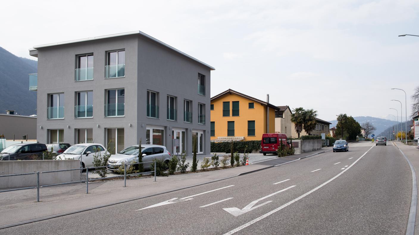 Lo stabile di Melano individuato per la contrastata attività