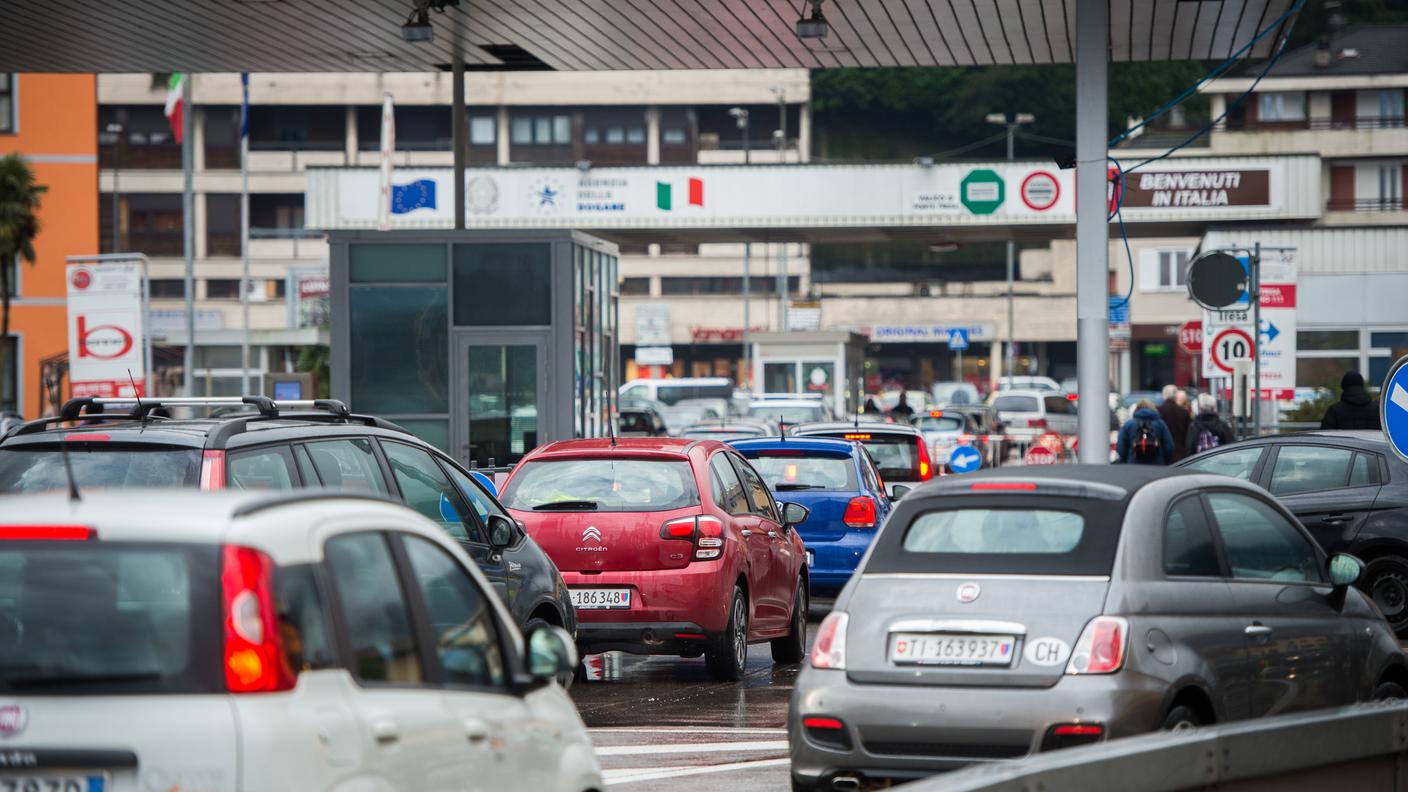 Il valico di Ponte Tresa