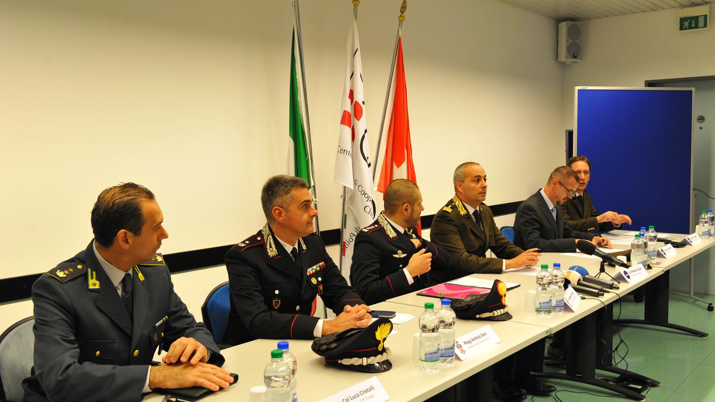 La conferenza della polizia