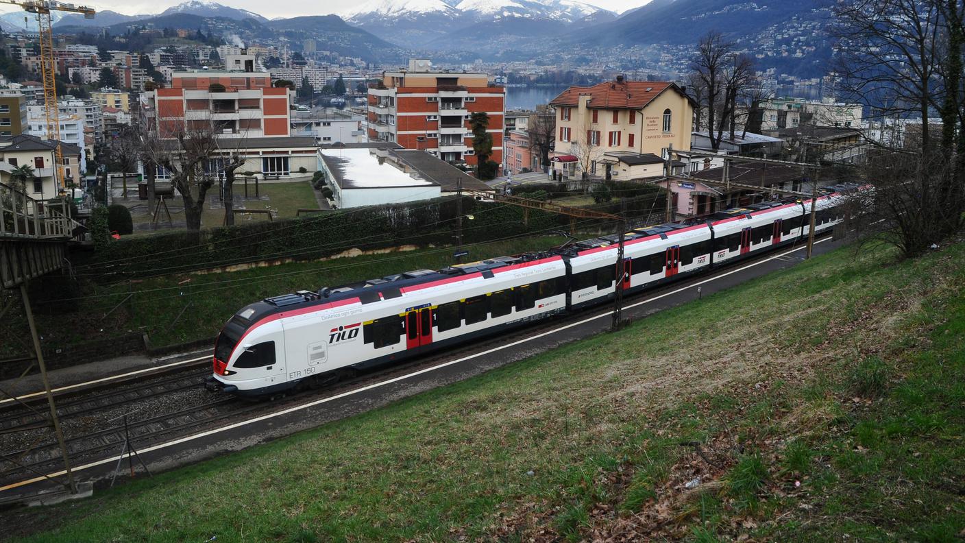 Il fermo effettuato in treno tra Paradiso e Chiasso