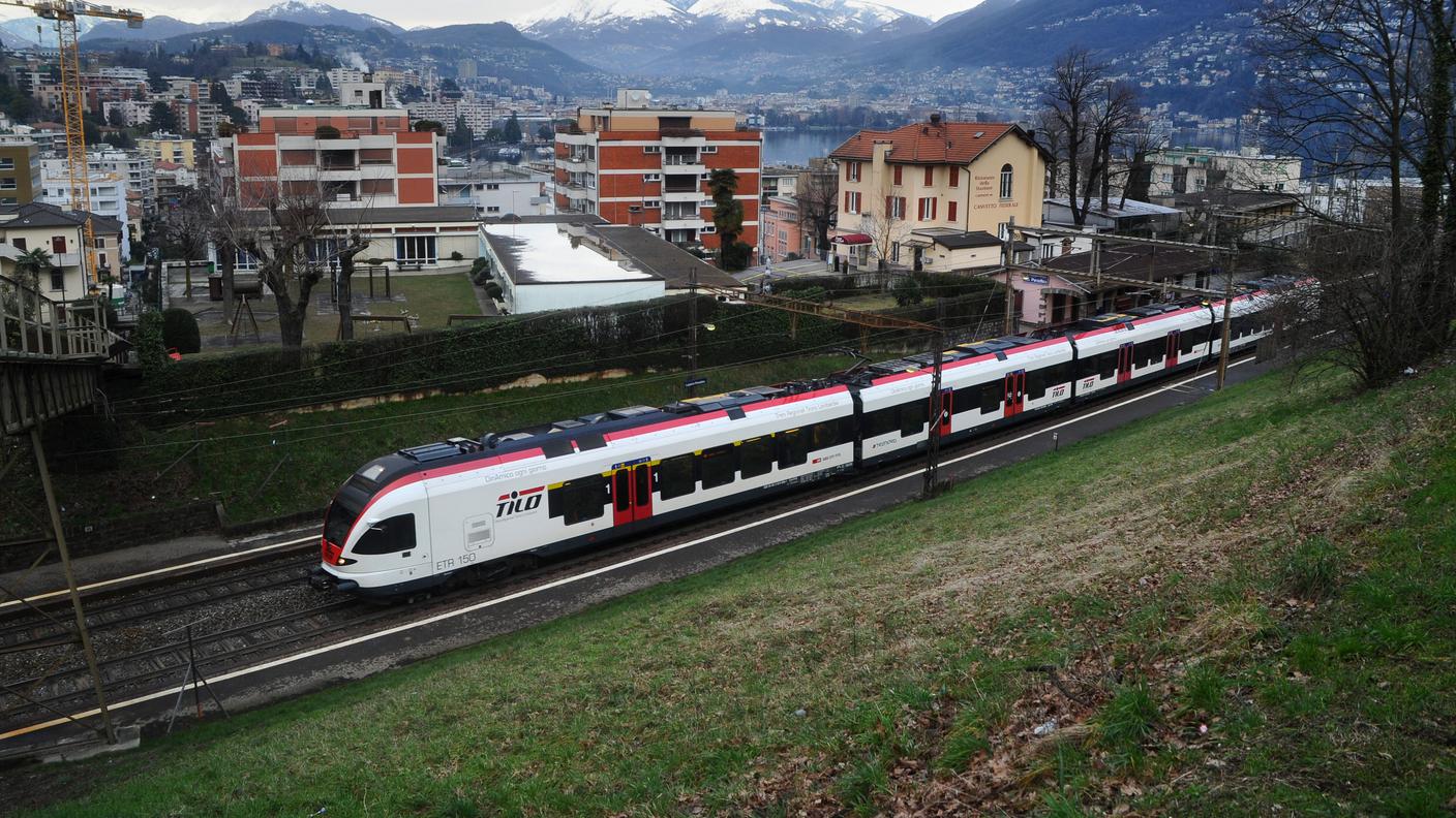 Il fermo effettuato in treno tra Paradiso e Chiasso