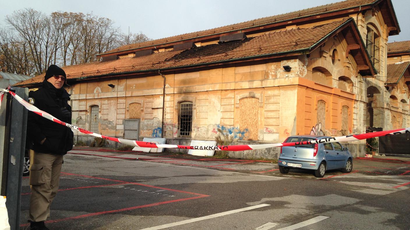 Polizia scientifica al lavoro