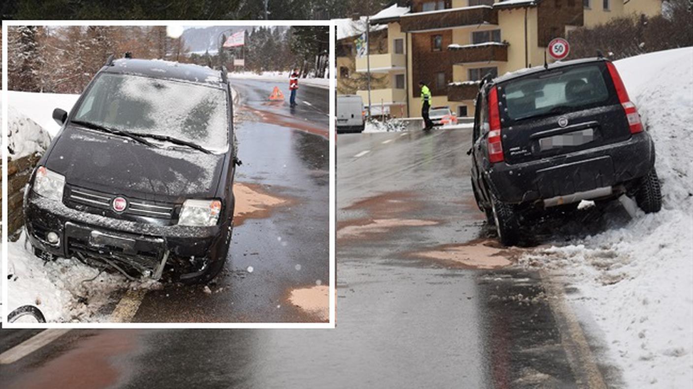 L'incidente è avvenuto venerdi pomeriggio