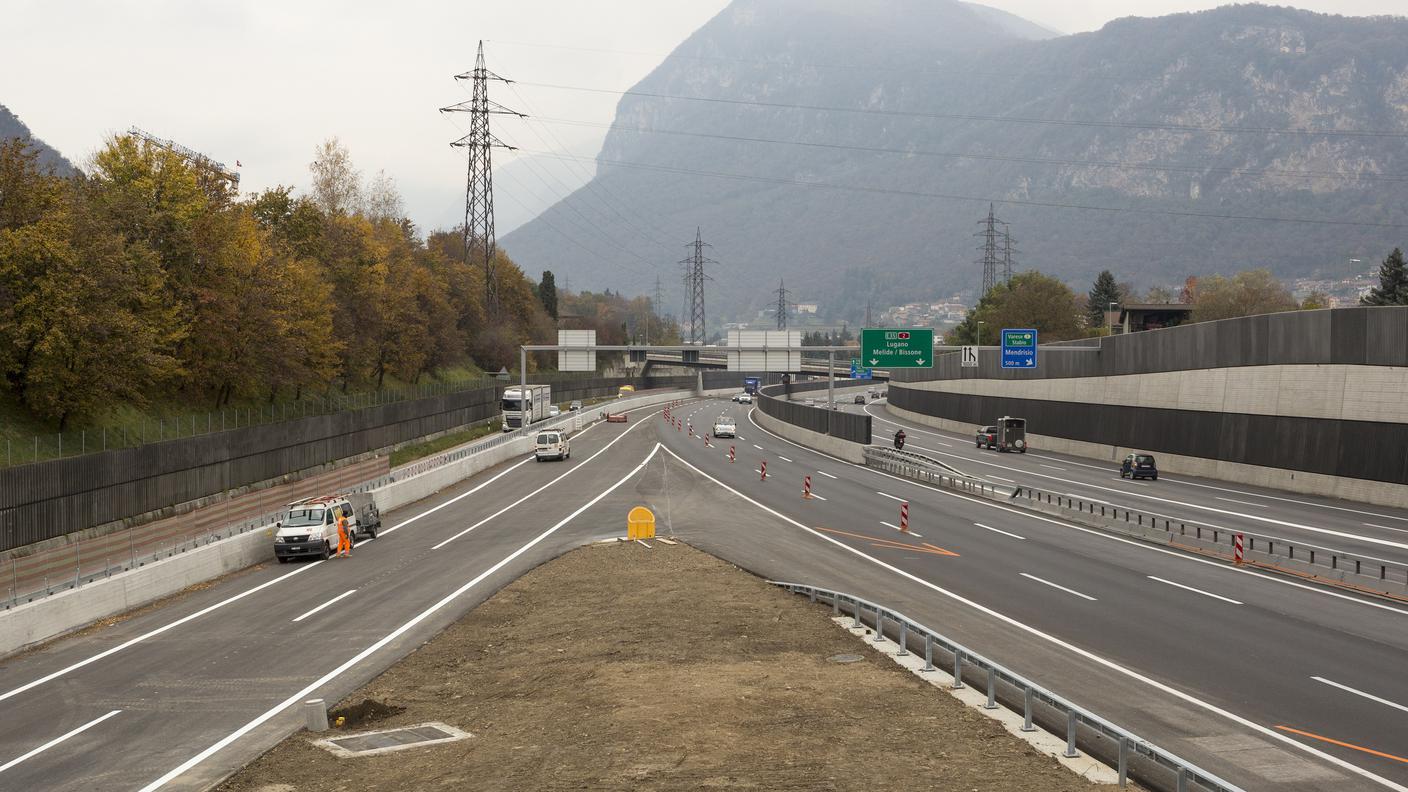 Il nuovo svincolo per Stabio apre mercoledì