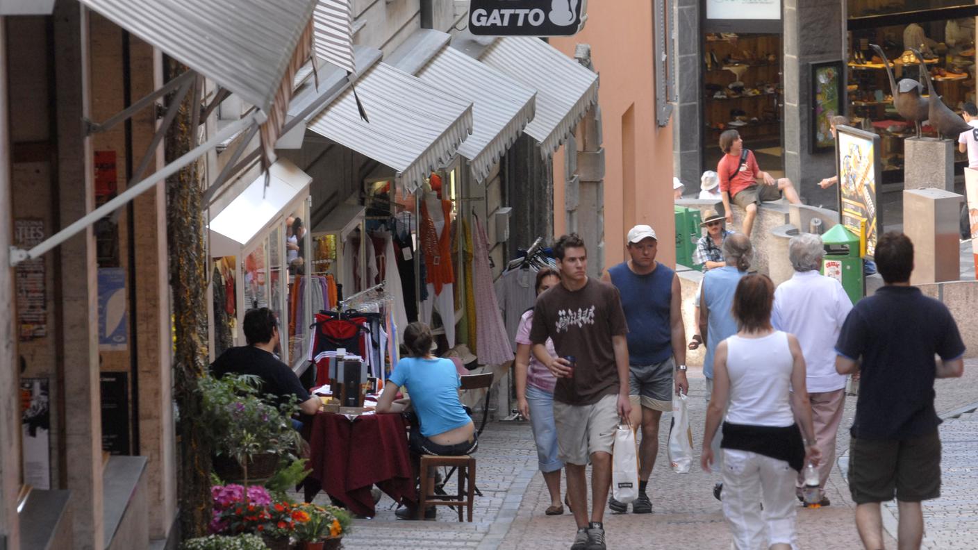 Via Cattedrale a Lugano