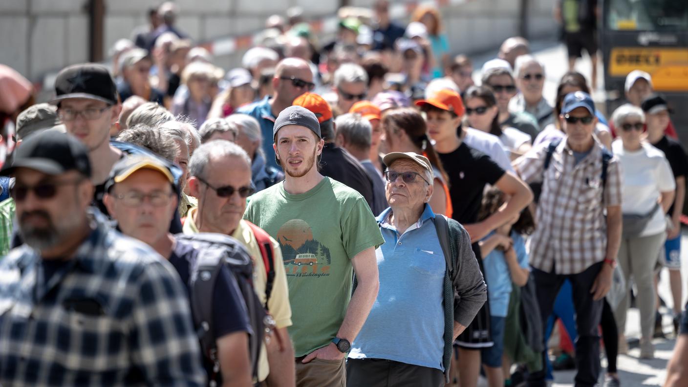 Giornata di porte aperte al cantiere del secondo tubo del San Gottardo