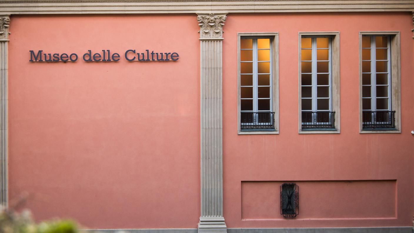 La facciata del museo cittadino