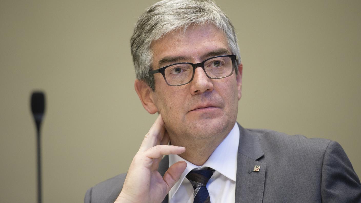 Jon Domenic Parolini, direttore del Dipartimento dell'economia pubblica