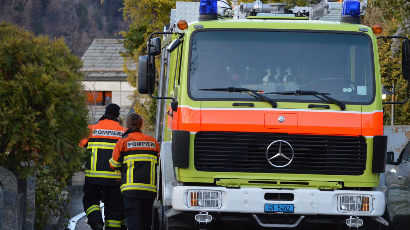 Sul posto pompieri, polizia e sanitari