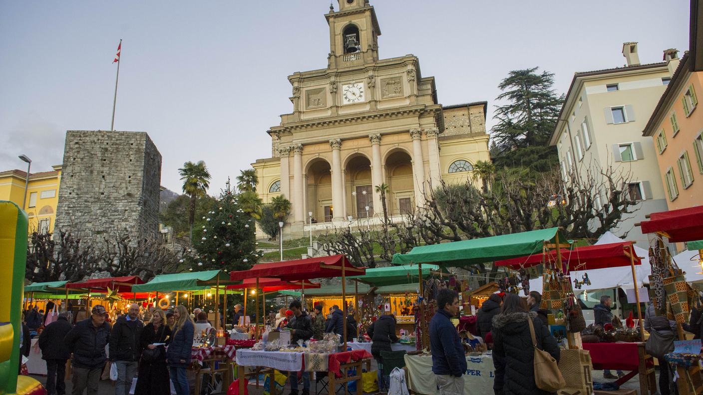 Mendrisio: mercatino di natale