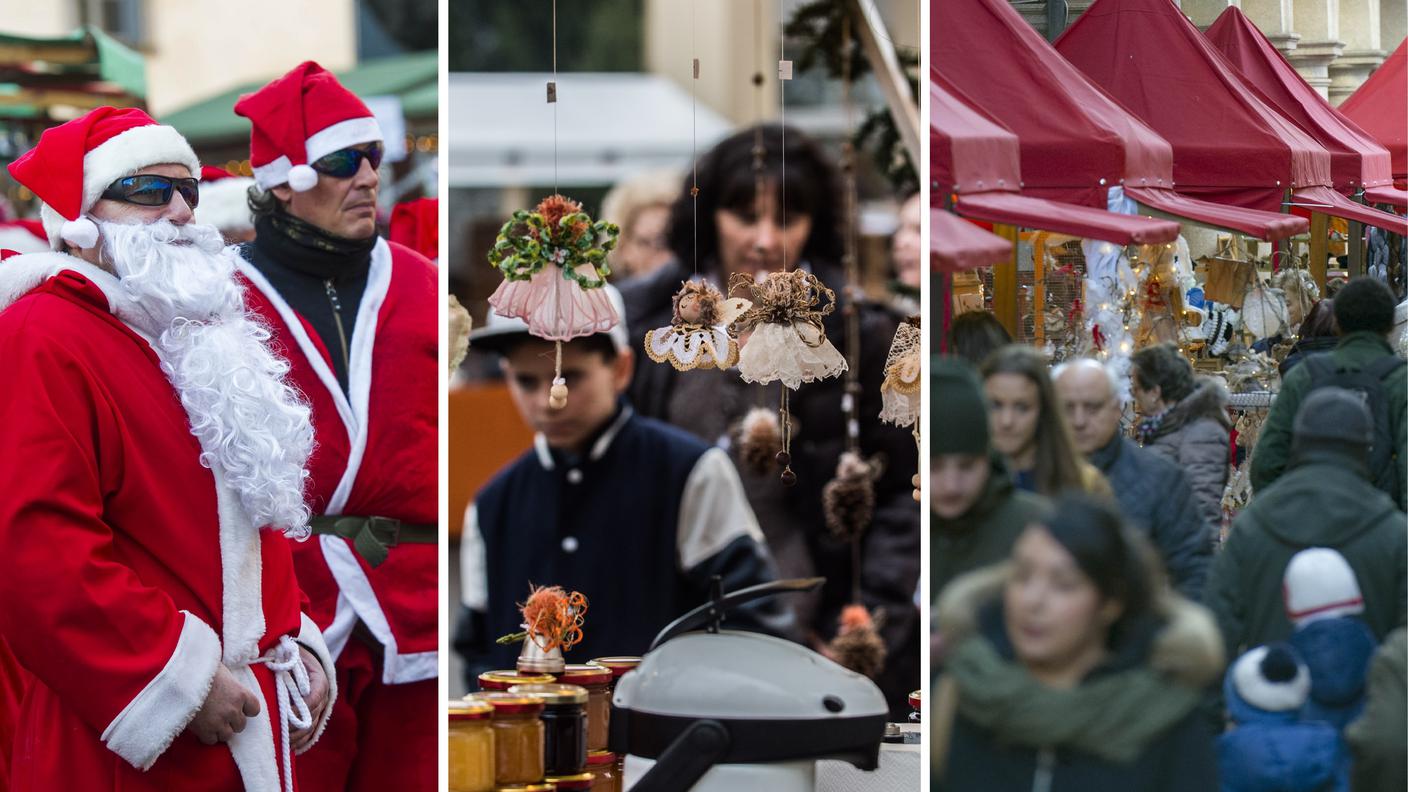 Babbi Natale, artigianato e golosità 