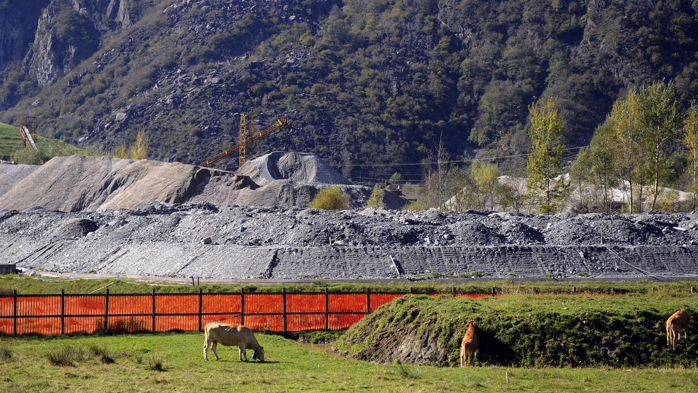 La Buzza di Biasca ha già accolto gli scarti di AlpTransit